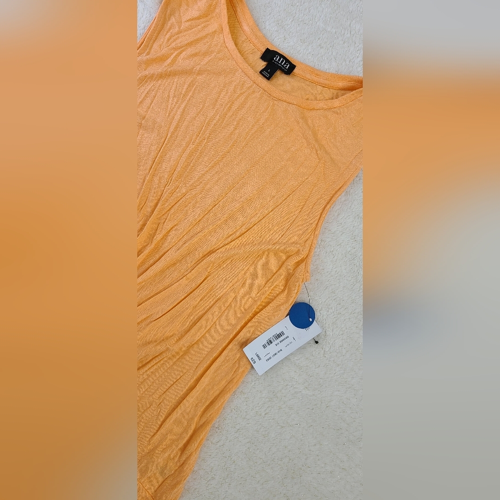 A.n.a orange tank top